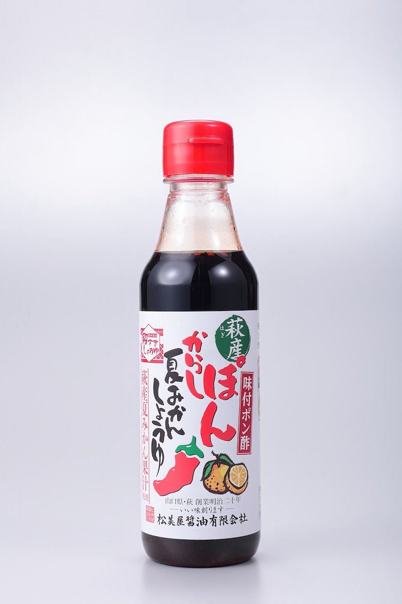ぽんからし夏みかんしょうゆ 200ml